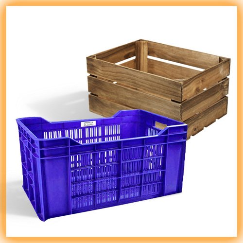 Plastic or Wooden Crates