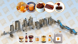 Dates Molasses Processing and Filling Line