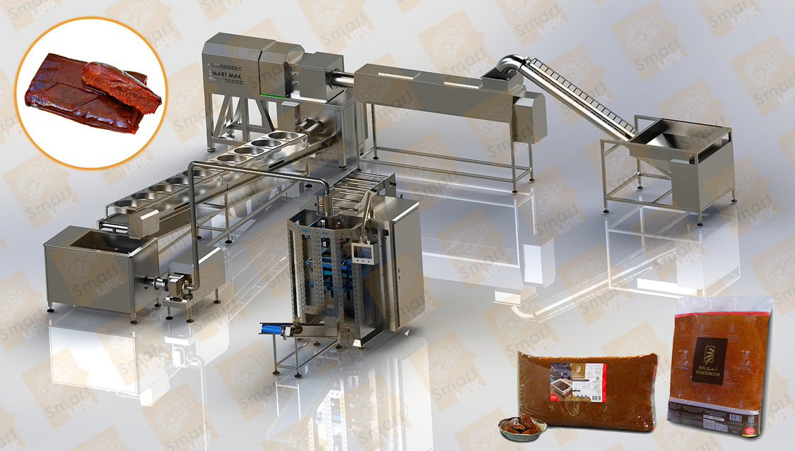 Dates Paste Production and Filling Line